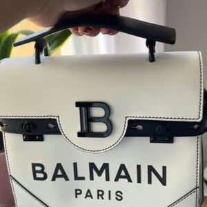 Balmain Paris Monochrome Handbag
